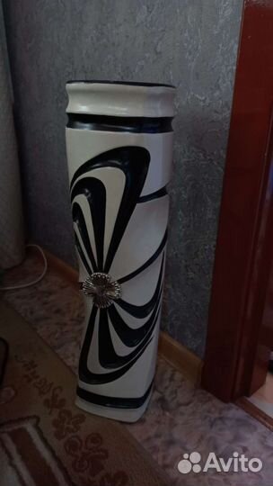 Ваза напольная керамическая