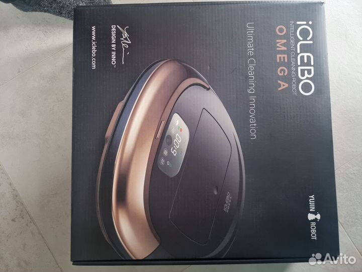 Робот пылесос iclebo omega