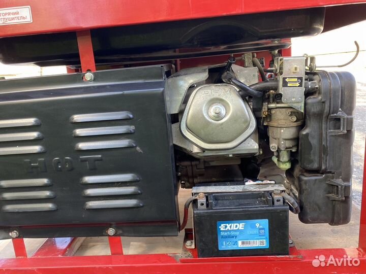 Прокат аренда бензогенератора 6 кВт DDE DPG7551E