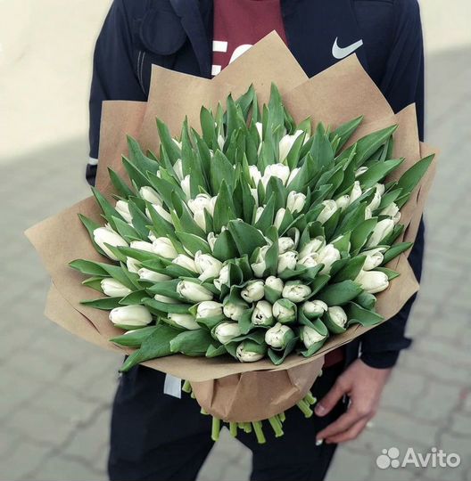 Тюльпаны опт 19 25 49 101 201 Цветы Букеты