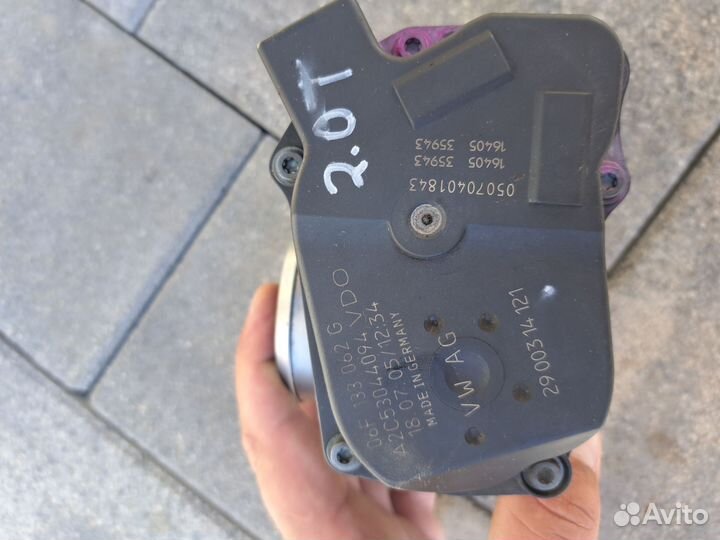 Дроссельная заслонка фольцваген пассат сс