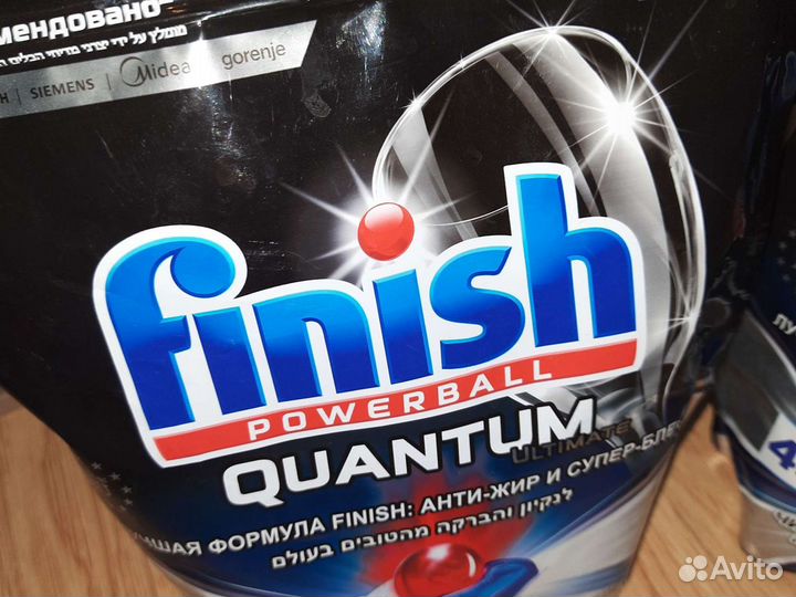 Капсулы для посудомоечных машин финишь квантум уль