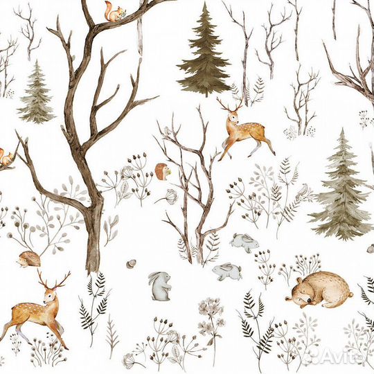 Детские фотообои 