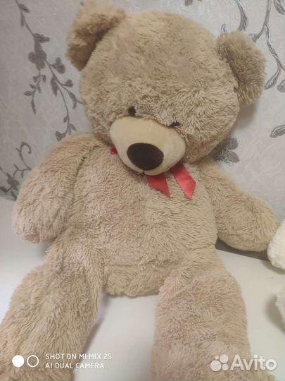 Плюшевый медведь 1 м