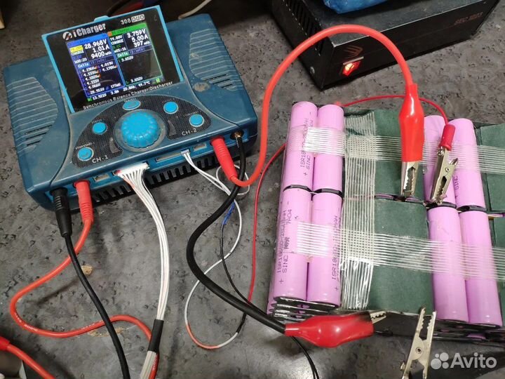 Ремонт аккумуляторов, перепаковка, балансировка