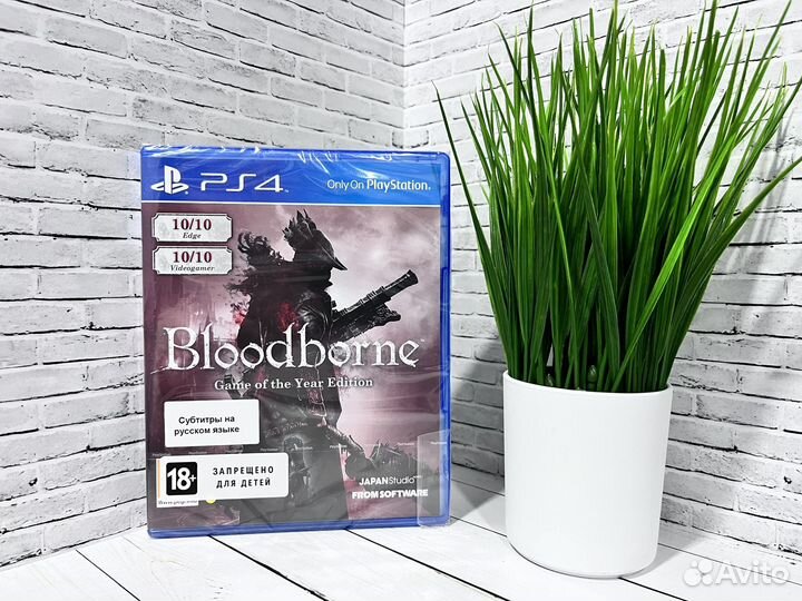 Bloodborne Game of the Year Edition Новый диск PS4