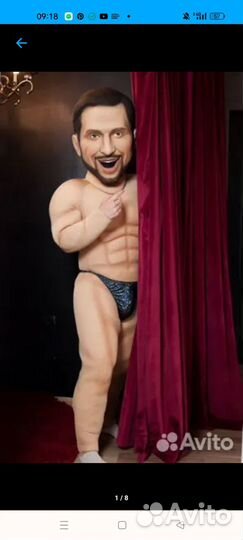 Ростовые куклы. Белый мишка, Супер Жорик аниматоры