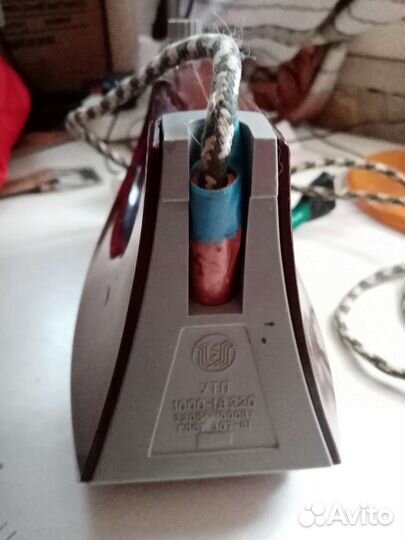 Утюг ссср, рабочий