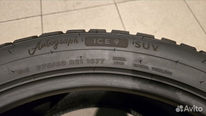 Ikon Tyres Autograph Ice 9 315/35 R21 и 275/40 R21