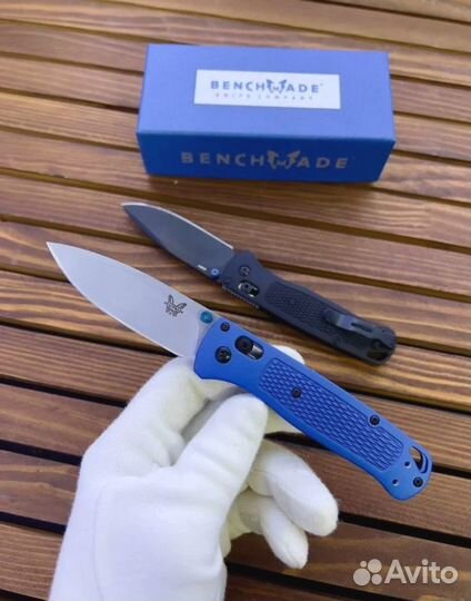 Нож benchmade bugout 535 синий