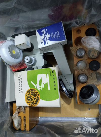 Микроскоп дорожный Биолам Ломо Д1