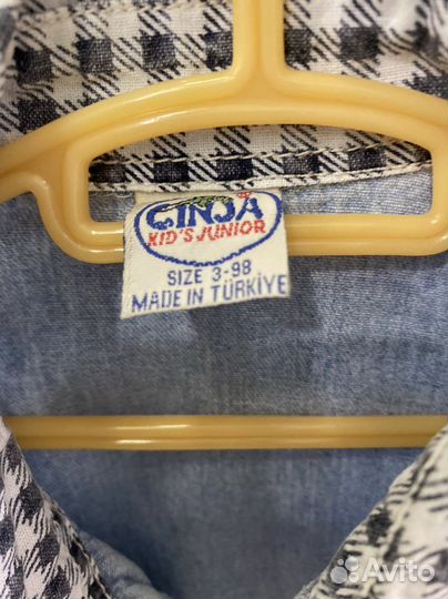 Рубашка на мальчика хлопок 98 размер