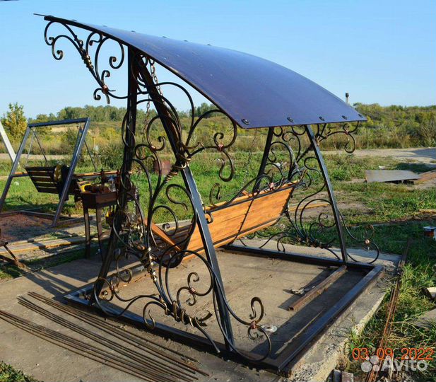 Садовая качеля 