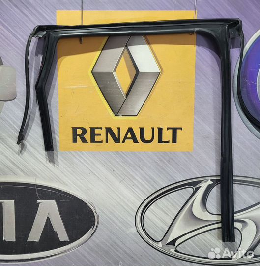 Уплотнитель зад проема стекла двери Renault scenic
