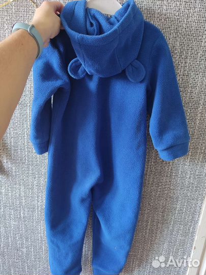 Флисовый комбинезон 92
