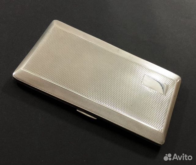 Портсигар винтаж серебряный 1960 год