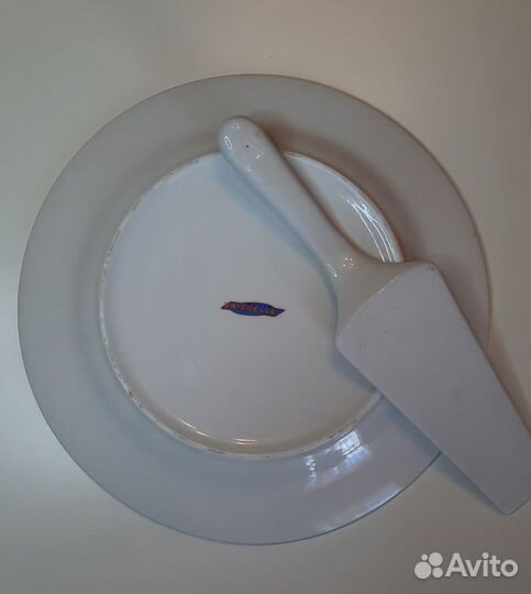 Тарелка для торта с лопаткой