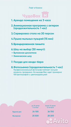 Организация детских праздников