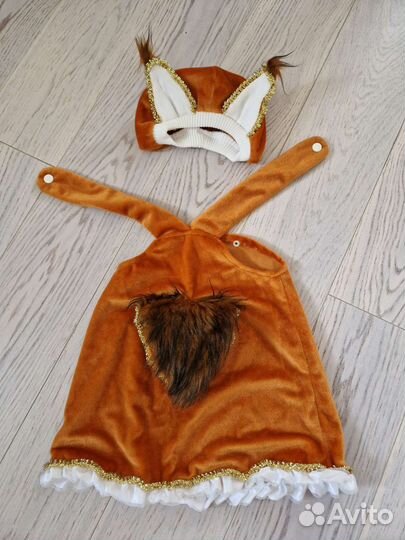 Детский новогодний костюм белочка