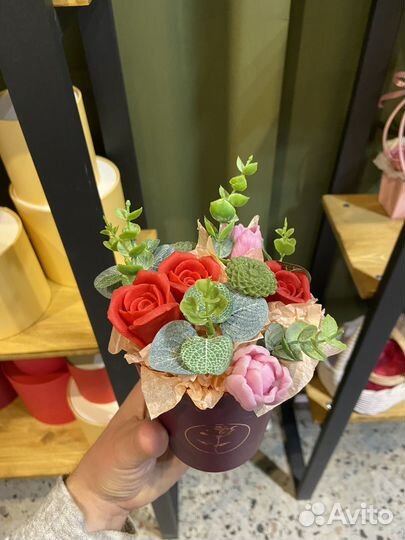 Мыльные букеты для мамы