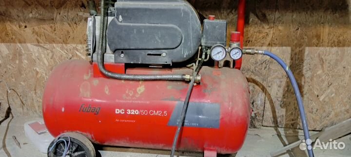 Fubag dc 320/50 cm2.5 v компрессор