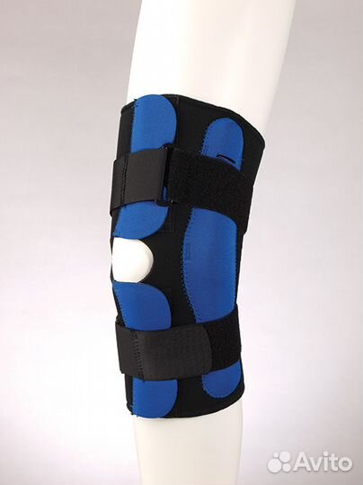 Ортез коленный разъемный с шарнирами новый