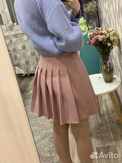 Юбка мини милая женственная