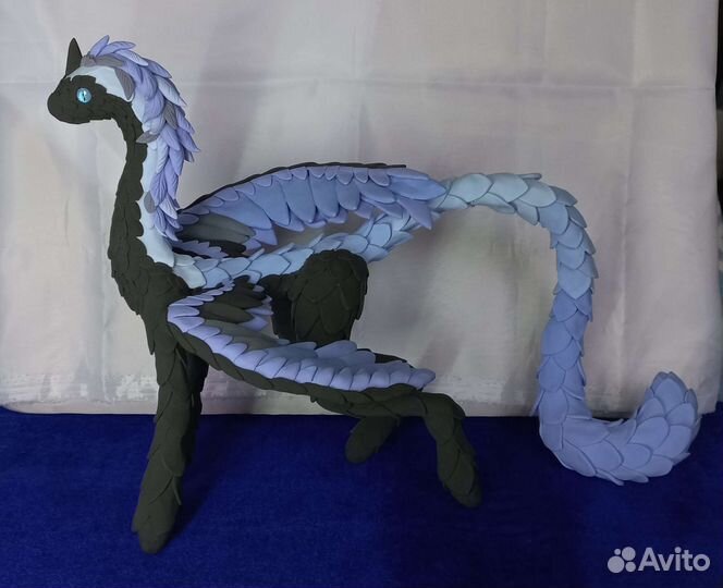 Перистый Полуночный Дракон, статичная фигурка