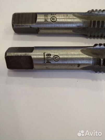 Метчики машинно-ручные М18х2.5 СССР