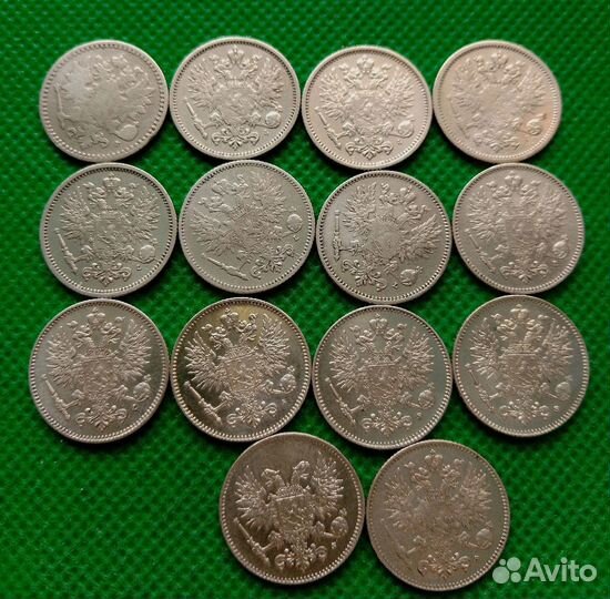 Монеты Русская Финляндия