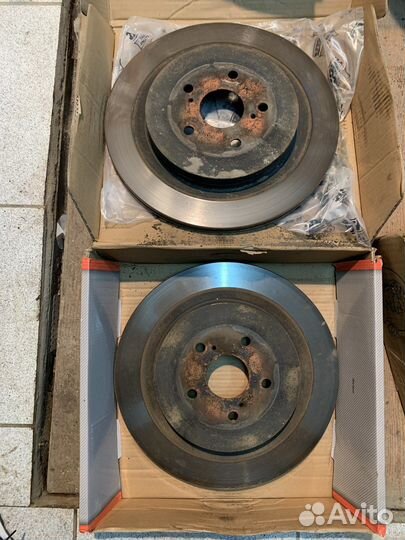 Тормозные диски lexus rx 350 комплект 4 диска