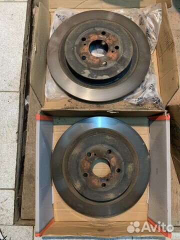 Тормозные диски lexus rx 350 комплект 4 диска