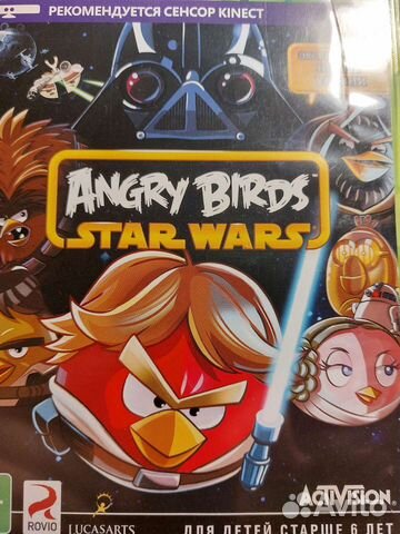 Angry birds star wars диск для xbox 360