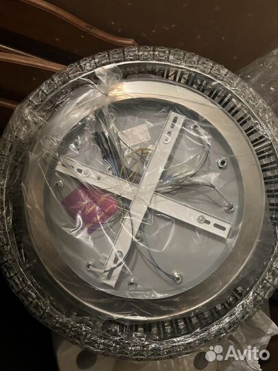 Люстра потолочная круглая