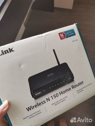 Wifi роутер D-Link DIR-300 N 150
