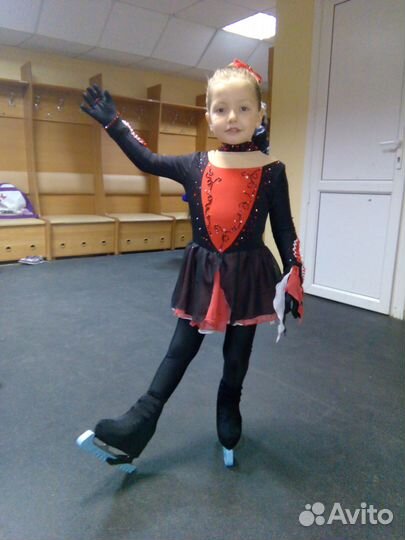 Платье для выступлений,фигур.катание.рост 104-110