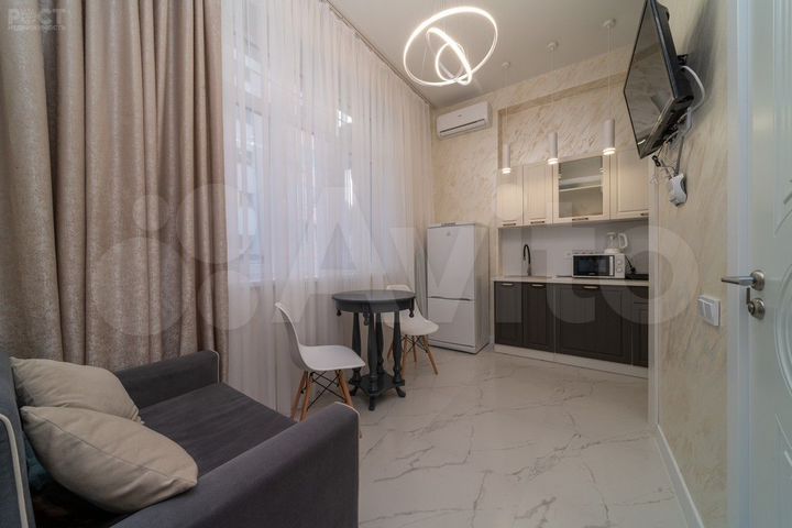 1-к. апартаменты, 20,5 м², 1/3 эт.