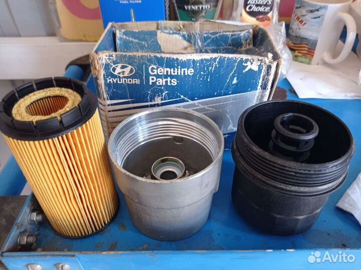 Фильтр масляный Санта Фе,Туксон