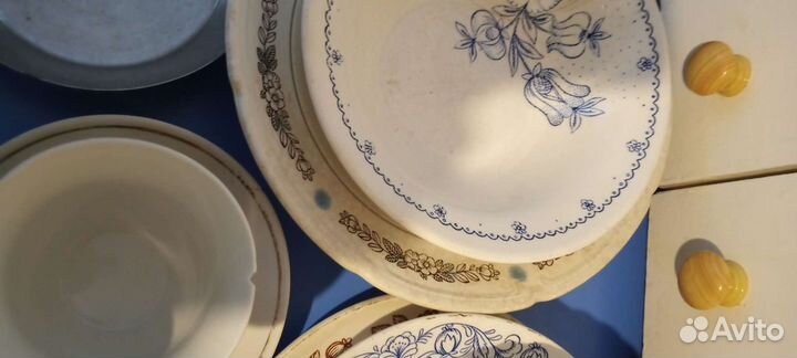 Столовая посуда б/у на дачу