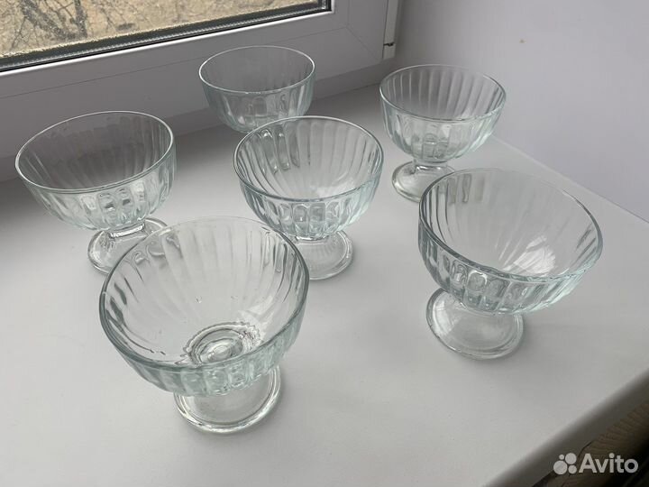 Креманки хрусталь СССР