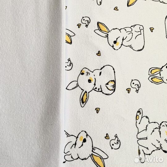 Ткань футер 2х нитка