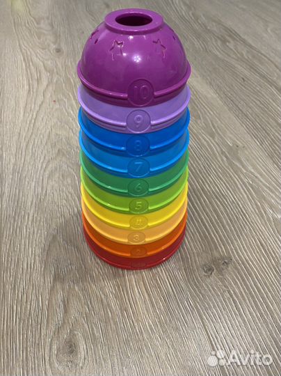 Пирамидка fisher price