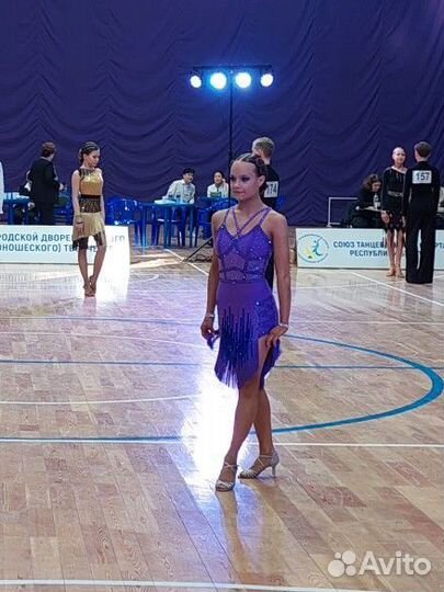 Платье для бальных танцев Латина ю2