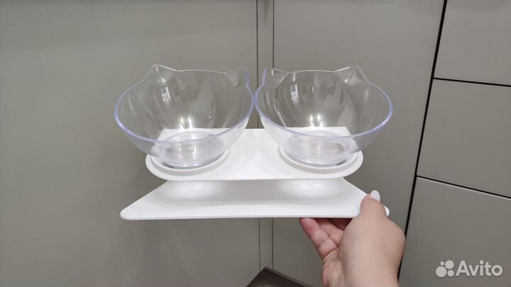 Миска двойная