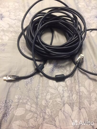 Кабель соединительный hdmi-hdmi, 20 метров