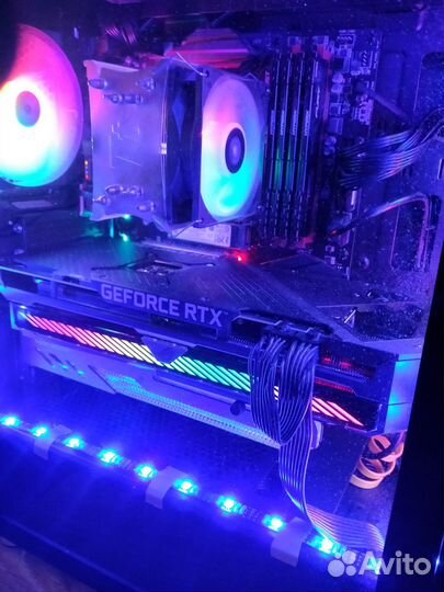 Видеокарта RTX 3060 Ti Asus ROG Strix OC 8gb