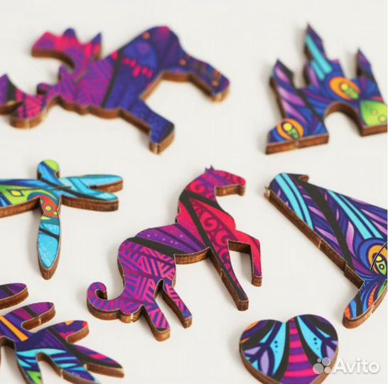 Пазлы фигурные «Сказочная сова»