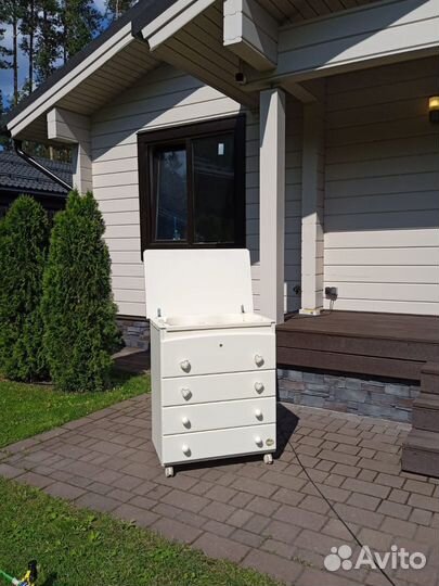 Комод пеленальный со встроенной ванночкой