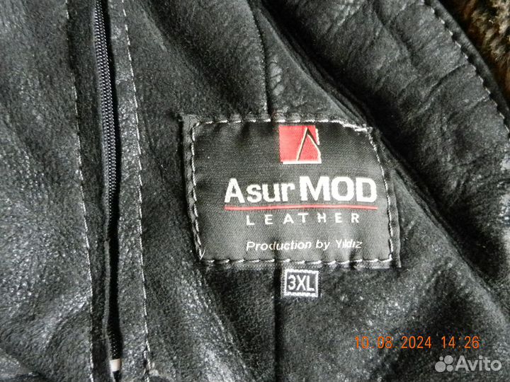 Дубленка натуральная мужская 54 56