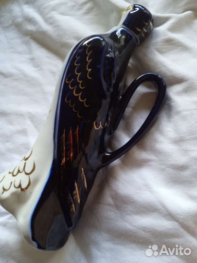 Графин штоф солонка офз птички